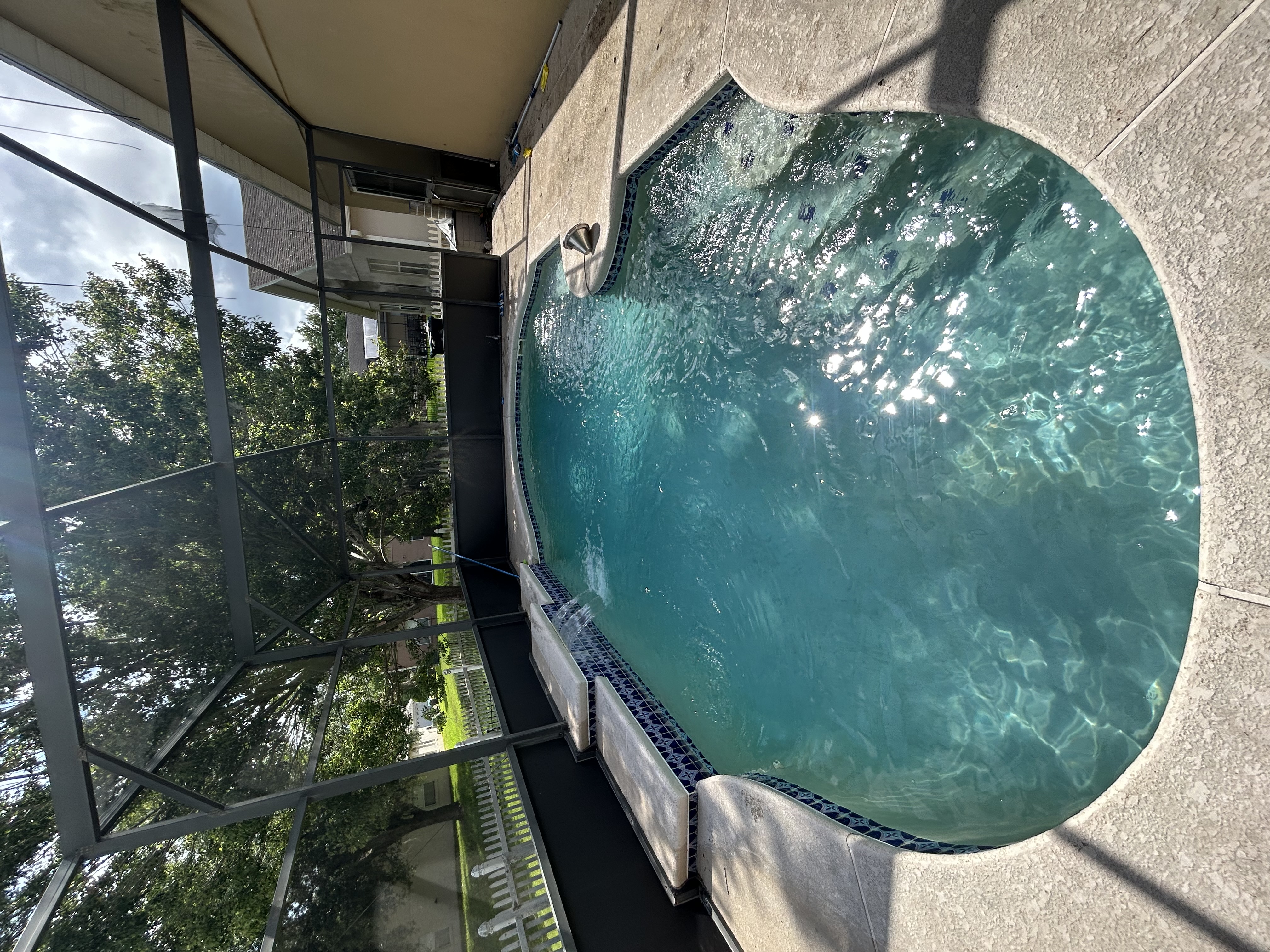 Pool water chemistry testing