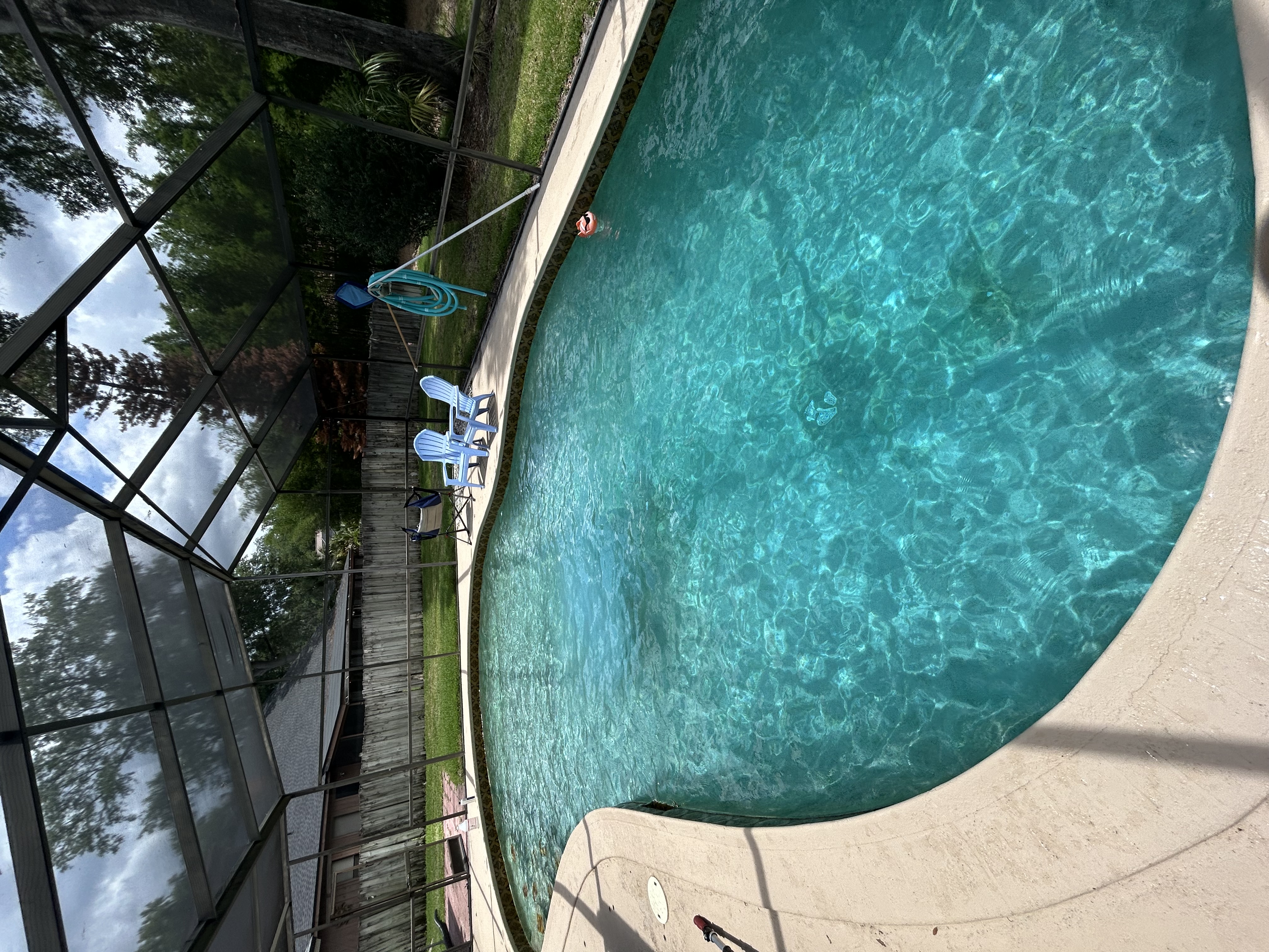 Summer pool care Florida heat